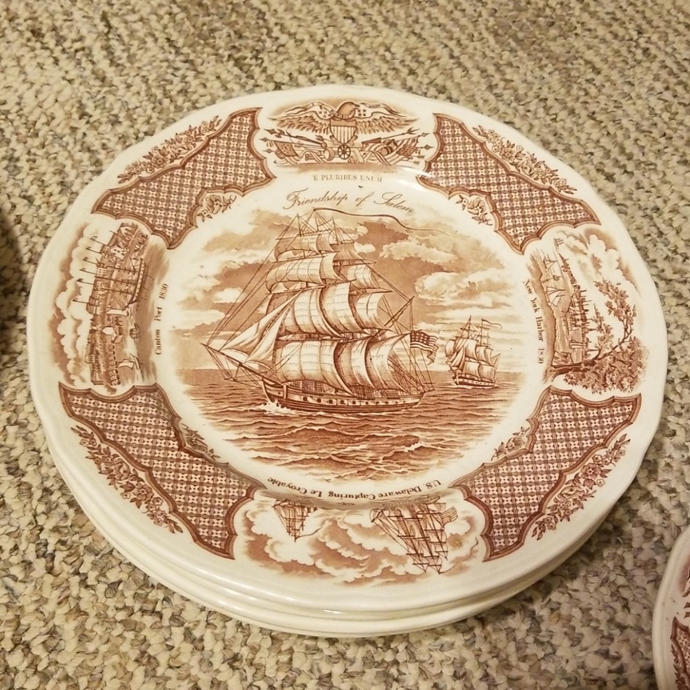 Fair Winds Dinner Plates